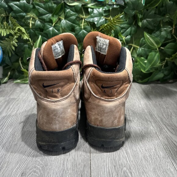 Vintage Nike ACG Hiking Waterproof Leather Boots Men Size US 9 Brown main image 5